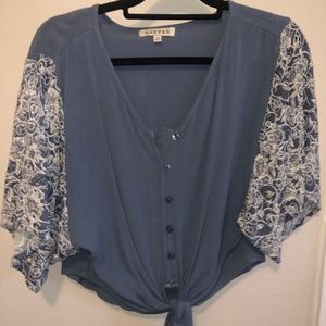 Francescas Blue Blouse